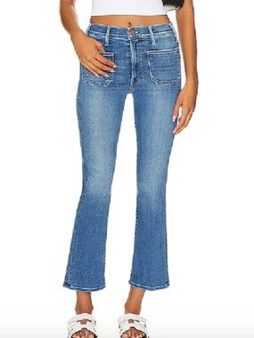 Mother The Patch Pocket Insider Ankle Happy Pill Jeans